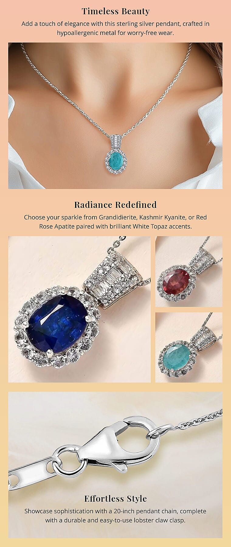 Set of 2 Pressed Flowers Pendant in Silvertone with Stainless Steel Necklace Banner