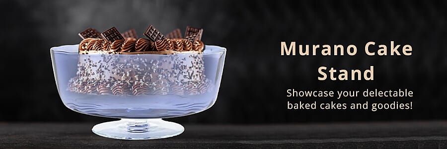 Murano Cake Stand Banner