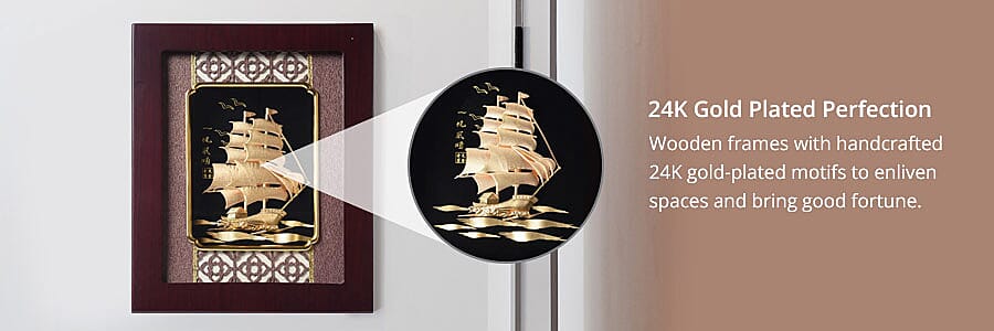 24K Gold Plated Perfection Banner