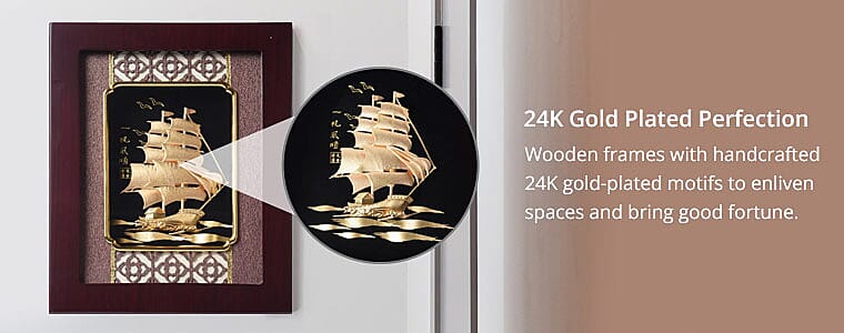 24K Gold Plated Perfection Banner