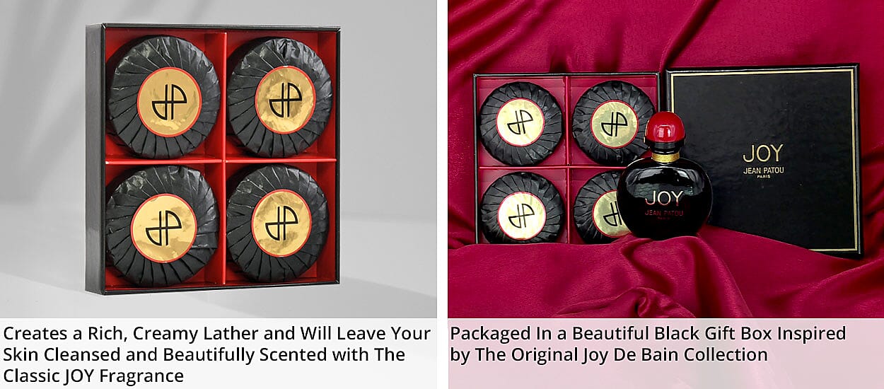 JEAN PATOU Joy EDP and Soap Fragrance