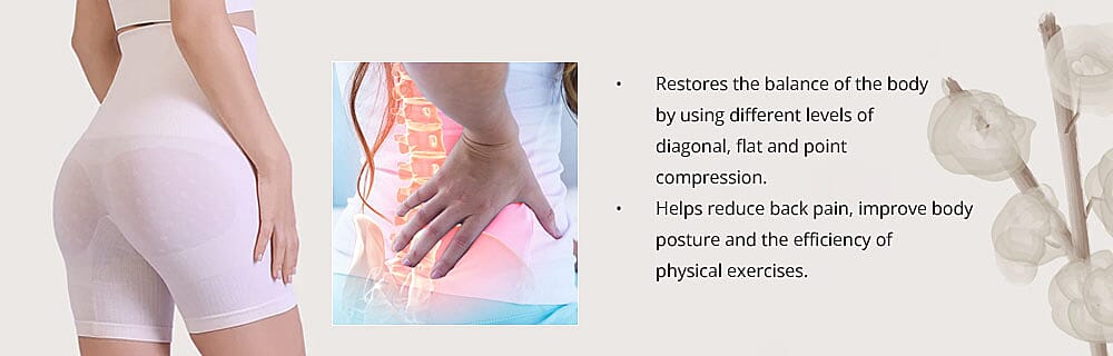 High waist provides extra firm control Banner