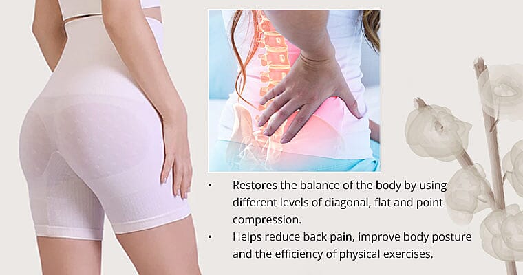 High waist provides extra firm control Banner