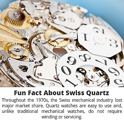 Fun Fact about Michele Swiss Quartz Movement Watch
