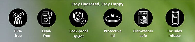 Quench Your Thirst with a Touch of Class Banner