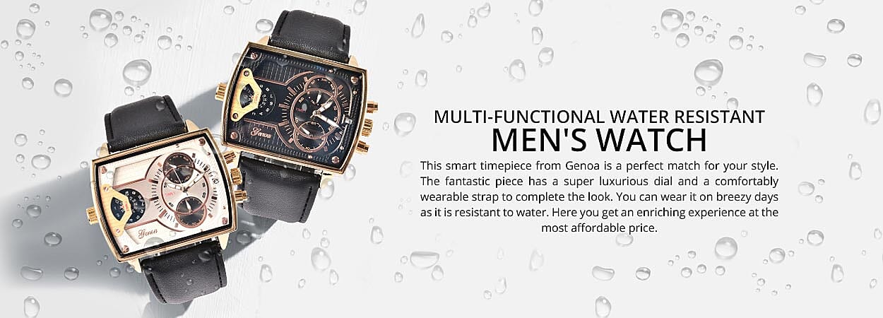 Multi-functional Water Resistant Watch Banner