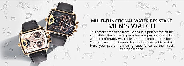 Multi-functional Water Resistant Watch Banner