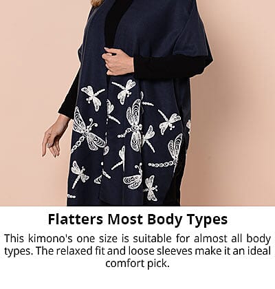 Kimono with Embroidery