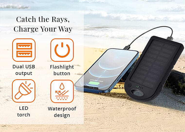 Catch the Rays, Charge Your Way Banner