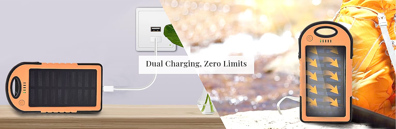 Dual Charging, Zero Limits Banner