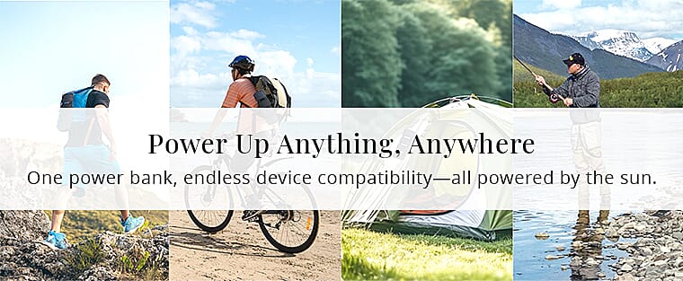 Power Up Anything, Anywhere Banner