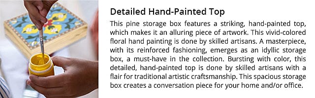 Detailed Hand-Painted Top