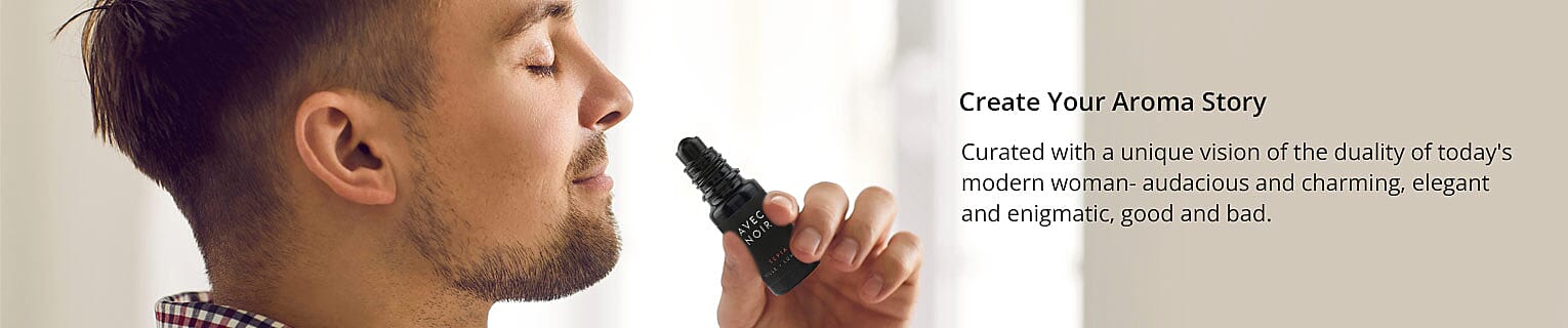 Create Your Aroma Story Banner