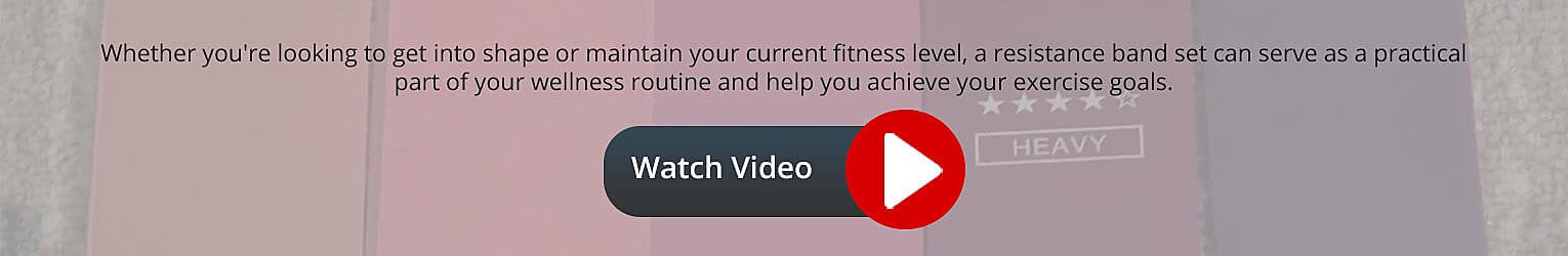 SoulSmart 5 Piece Resistance Band Set Video