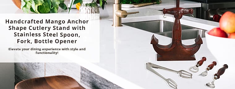 Handcrafted Mango Anchor Shape  Banner