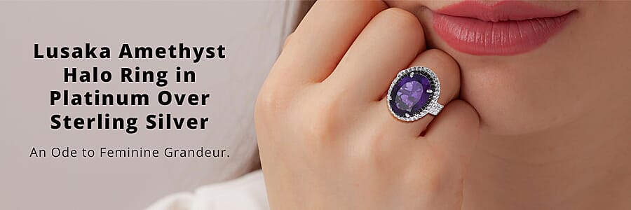 Lusaka Amethyst  Banner