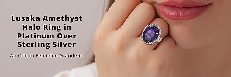 Lusaka Amethyst Banner