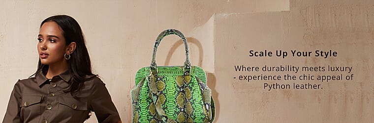 Collection Genuine Leather Tote Bag Banner