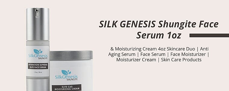 SILK GENESIS Shungite Face Serum     Banner