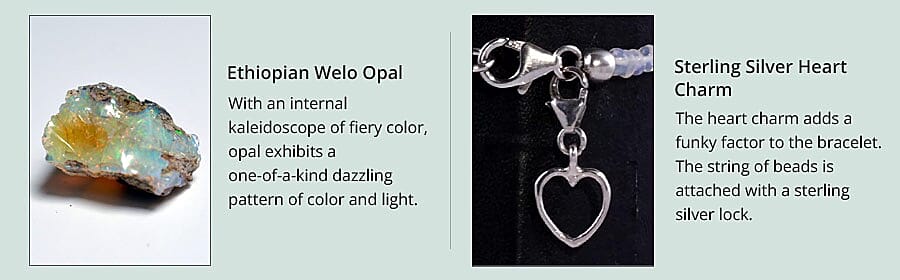 Sterling Silver Heart Charm Banner