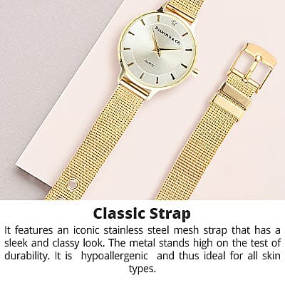 Closeout Diamond Accent Quartz Movement Watch