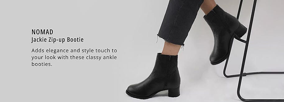 NOMAD Jackie Zip-up Bootie Banner