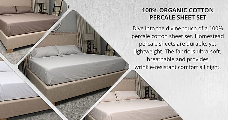 100% Organic Cotton Banner