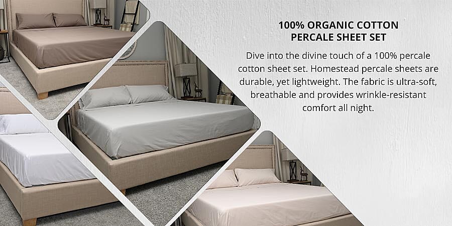 100% Organic Cotton Banner