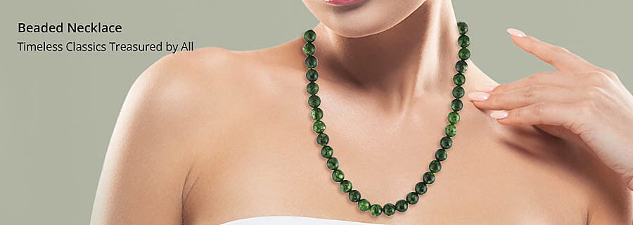 Beaded Necklace Banner