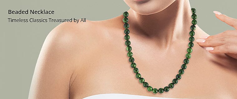 Beaded Necklace Banner