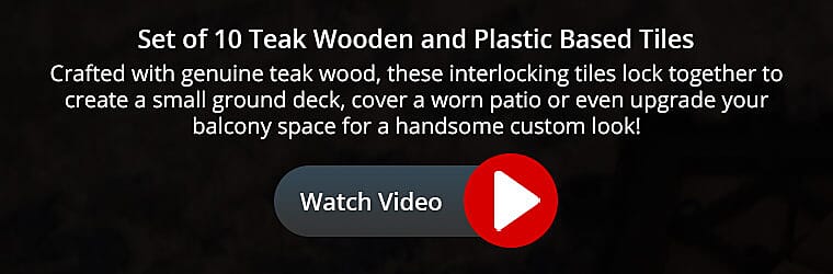 Wooden and Plastic Based Tiles Video