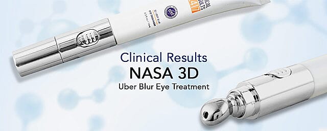 Clinical Results NASA 3D Uber Blur Eye Treatment Banner