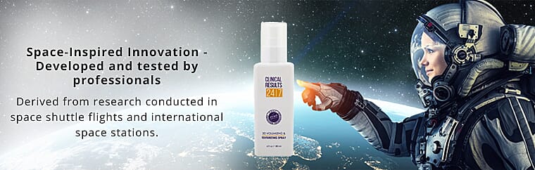 NASA 3D Hair Spray Banner