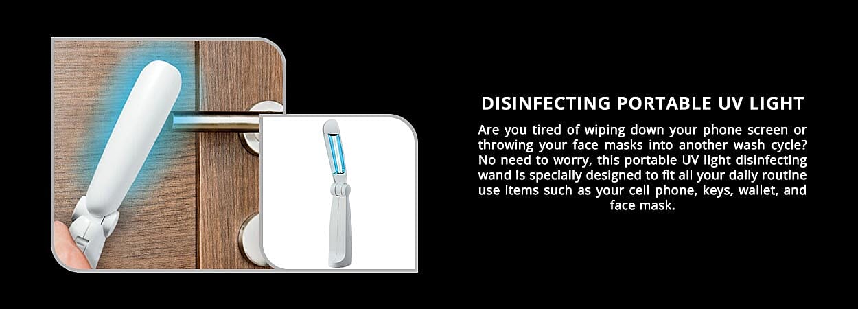 Disinfecting Portable UV Light Banner