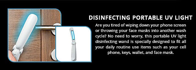 Disinfecting Portable UV Light Banner