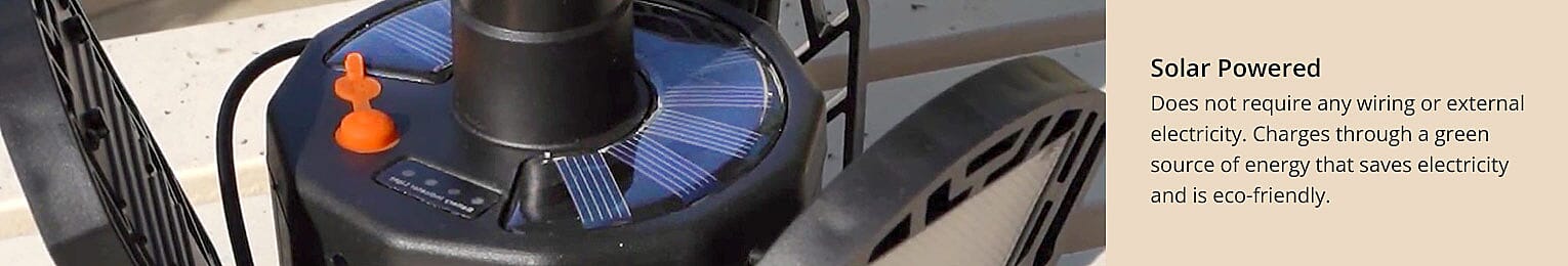 Solar Powered Banner