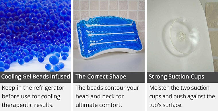 Cooling Gel Beads Infused Banner