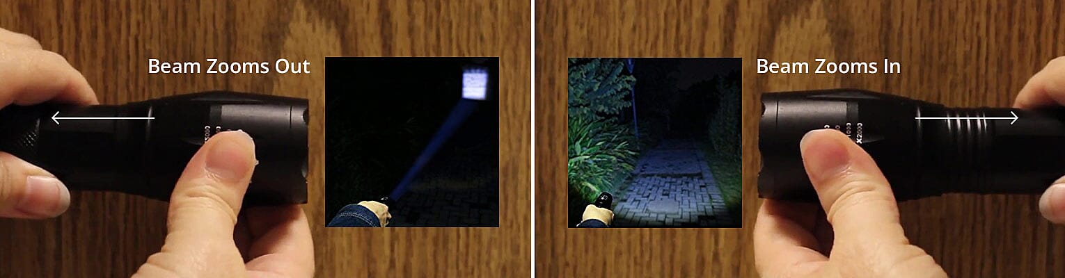 Beam Zooms In and Out Banner