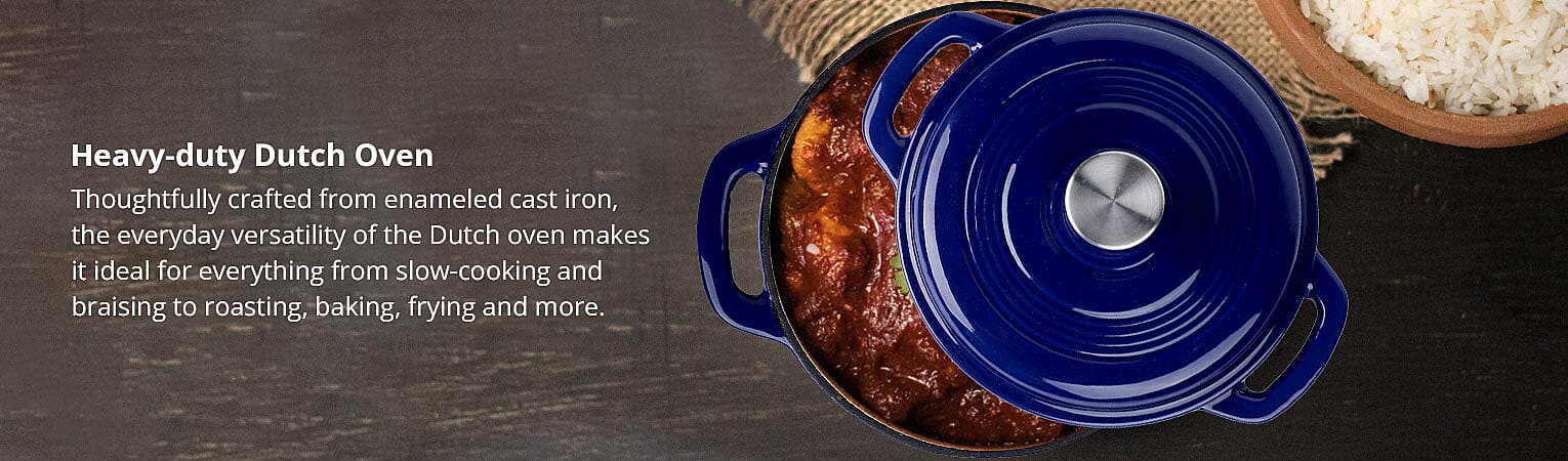 Enameled Cast Iron Banner