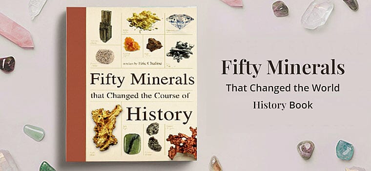 Fifty Minerals That Changed the World History Book Banner