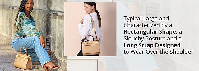 Long Strap Designed to Wear Over the Shoulder