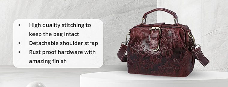 Genuine leather Banner