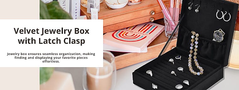Velvet Jewelry Box          Banner