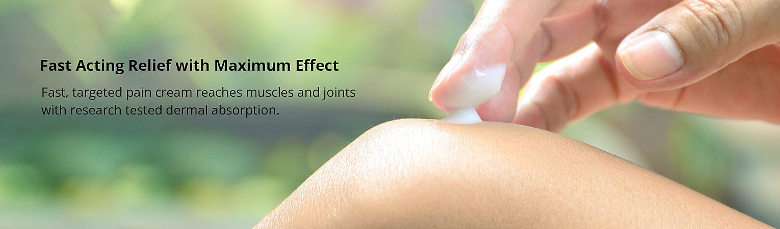 Fast Acting Relief with Maximum Effect Banner