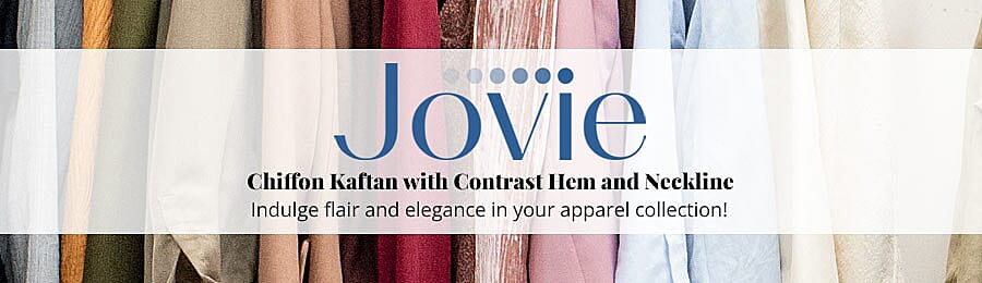 JOVIE Chiffon Kaftan Banner
