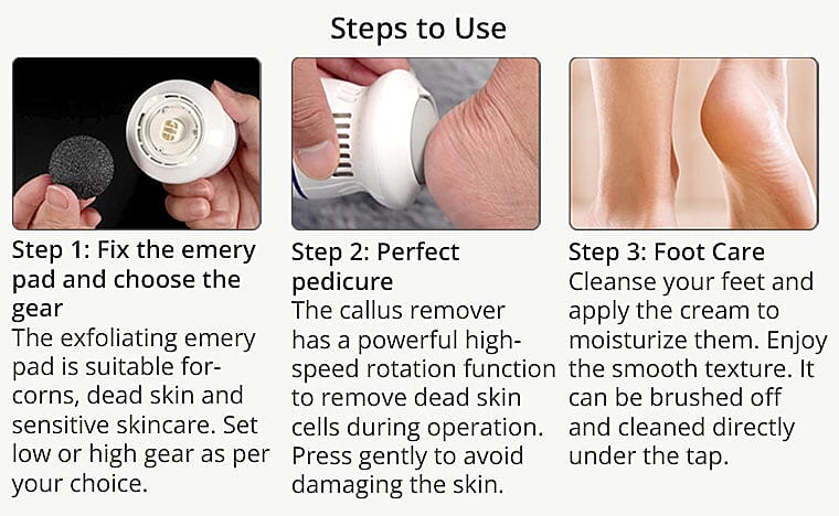 Rechargeable Pro Foot Care