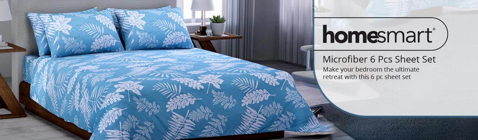 Mooreeke Floral King Bed Sheets, Soft Microfiber Flower Leaf Printed Bedding Sheets & Pillowcases, Deep Pocket Non-Slip Fitted King Patterned