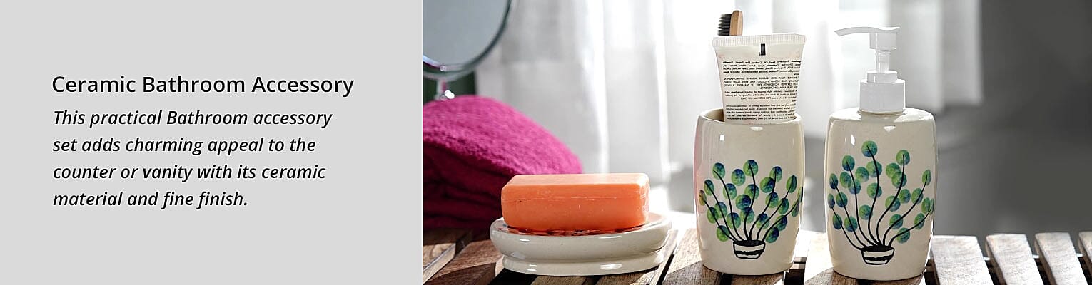 Ceramic Bathroom Accessory Banner