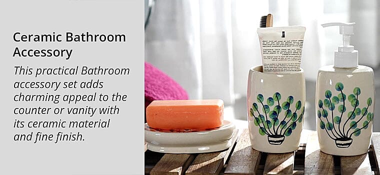 Ceramic Bathroom Accessory Banner