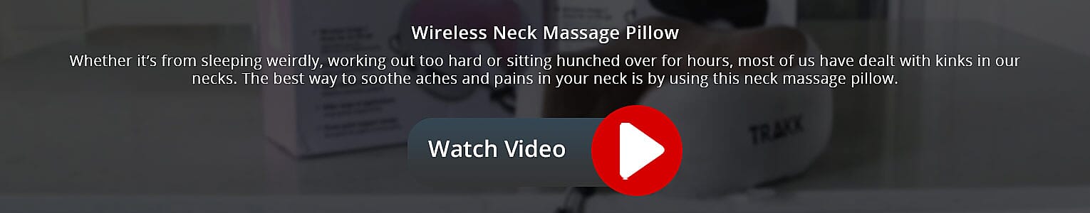 Wireless Neck Massage Pillow Video